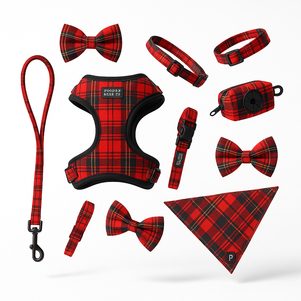 Signature Plaid Set - Red