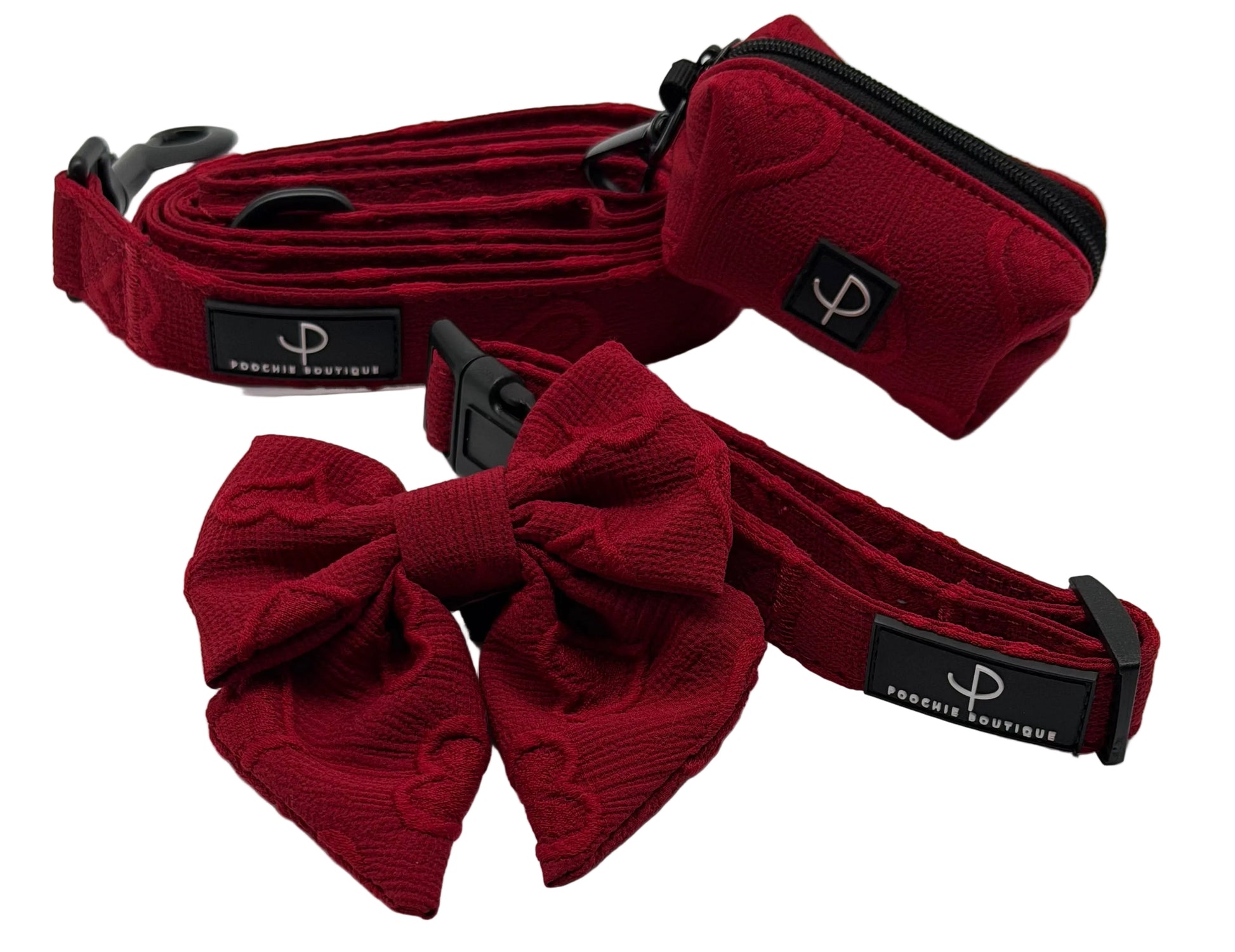 Crimson Hearts - Harness Set