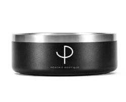 Premium Stainless Steel Pet Bowl - Onyx